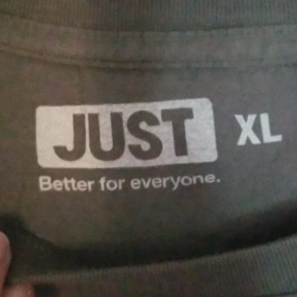 Just Water Men's T-shirt XL - Picture 3 of 6